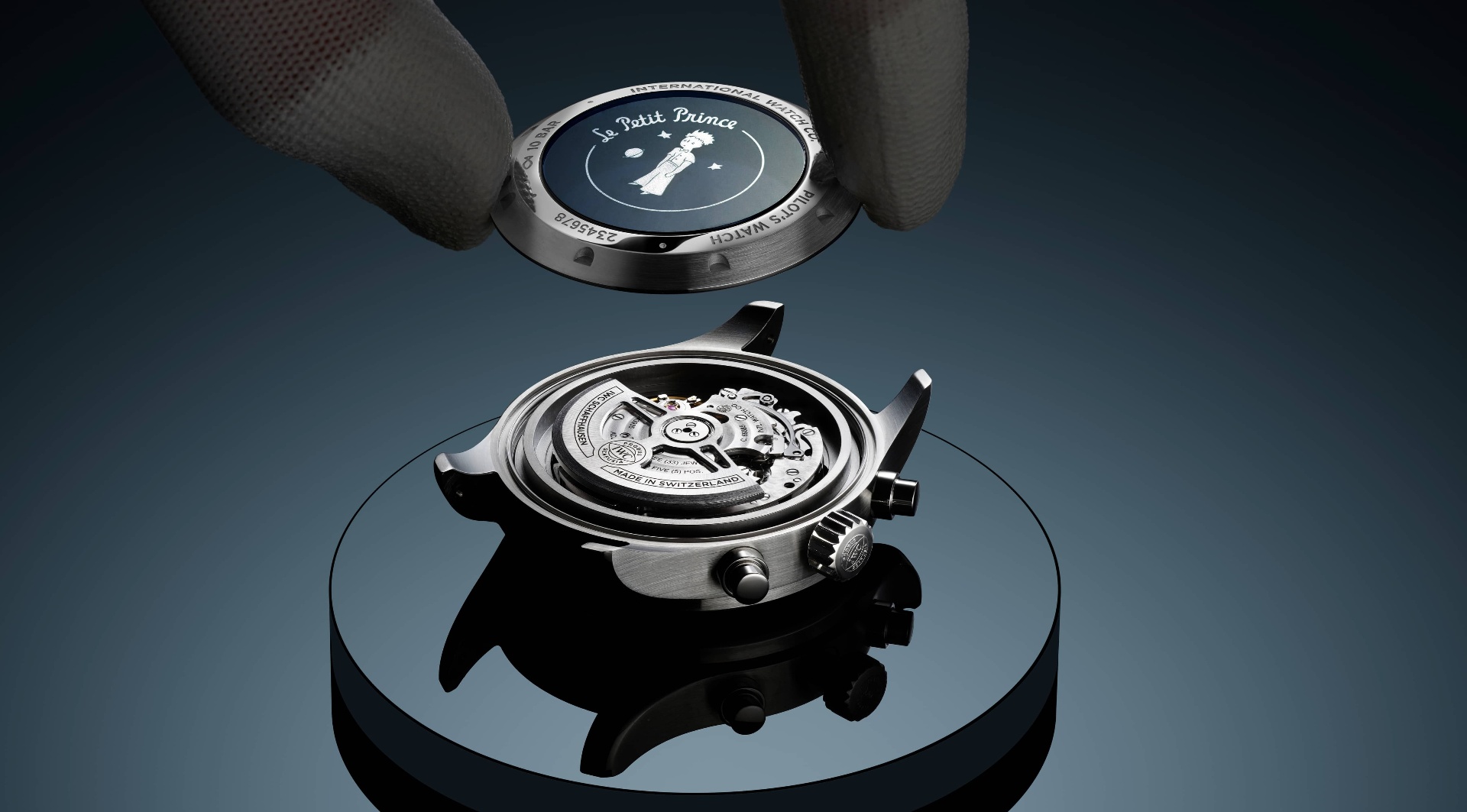 Le Petit Prince engraved caseback